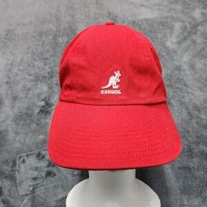 NWT Kangol Cotton Drill Baseball Cap Red S/M